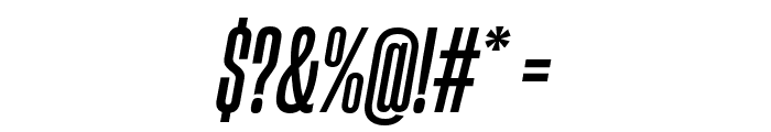 Sharp Grotesk SmBold Italic 10 Regular Font OTHER CHARS