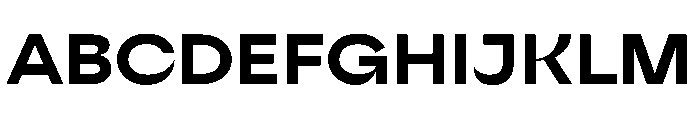 Sharphy Bold Font UPPERCASE