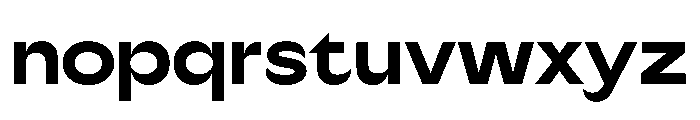 Sharphy Bold Font LOWERCASE