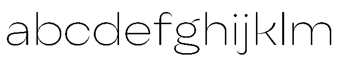 Sharphy ExtraLight FONT