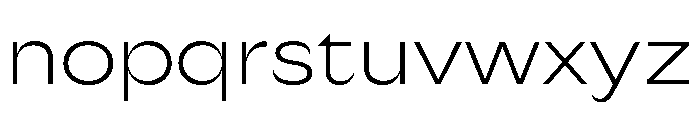 Sharphy Light Font LOWERCASE
