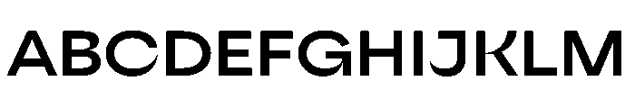 Sharphy SemiBold Font UPPERCASE
