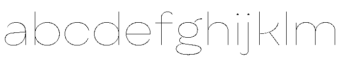 Sharphy Thin FONT