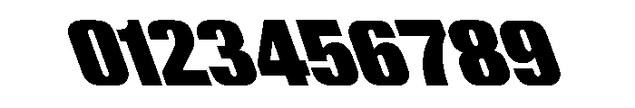 ShearCYR CondensedBackslant20 Instance Font OTHER CHARS