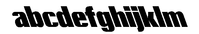 ShearCYR CondensedBackslant20 Instance FONT