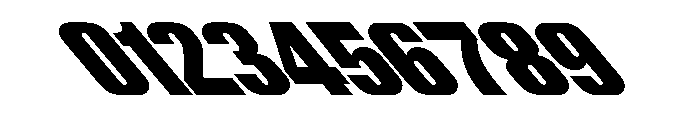 ShearCYR CondensedBackslant40 Instance Font OTHER CHARS