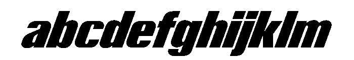 ShearCYR CondensedSlant20 Instance FONT