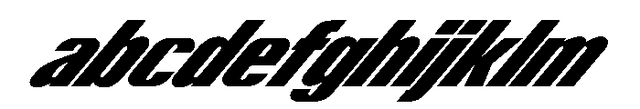 ShearCYR CondensedSlant40 Instance FONT