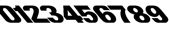 ShearCYR ExpandedBackslant40 Instance Font OTHER CHARS