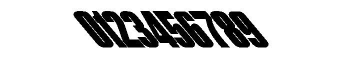 ShearCYR ExtraCondensedBackslant40 Instance Font OTHER CHARS