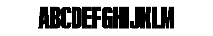ShearCYR ExtraCondensedNeutral0 Instance Font UPPERCASE