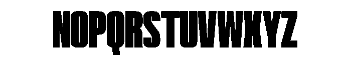 ShearCYR ExtraCondensedNeutral0 Instance Font UPPERCASE