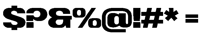 ShearCYR ExtraExpandedNeutral0 Instance Font OTHER CHARS