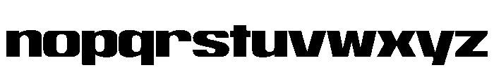 ShearCYR ExtraExpandedNeutral0 Instance Font LOWERCASE