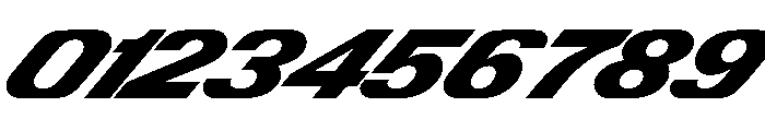 ShearCYR ExtraExpandedSlant40 Instance Font OTHER CHARS
