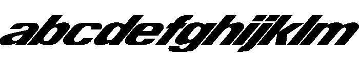 ShearCYR ExtraExpandedSlant40 Instance FONT