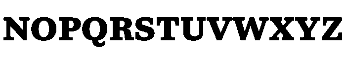 Shinka Black Font UPPERCASE