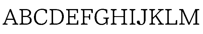 Shinka Light Font UPPERCASE