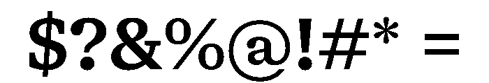Shinka Medium Font OTHER CHARS