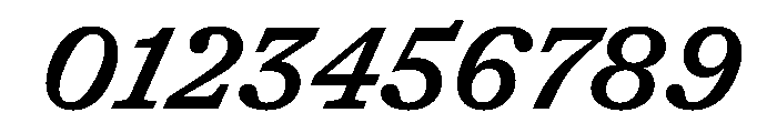 Shinka MediumItalic Font OTHER CHARS