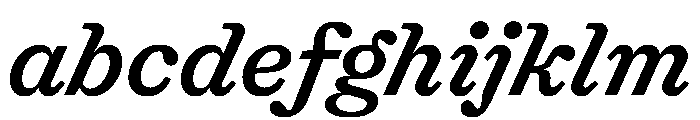 Shinka MediumItalic FONT
