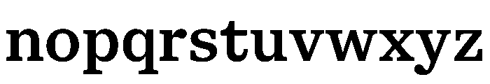 Shinka Medium Font LOWERCASE