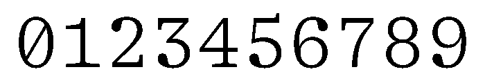 ShinkaMono Light Font OTHER CHARS