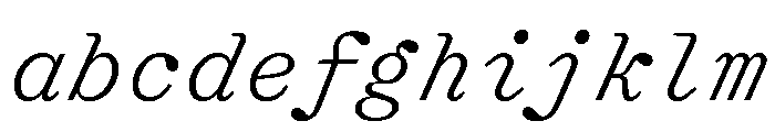 ShinkaMono LightItalic FONT