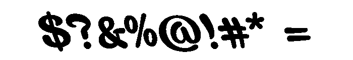 ShlukDLv2AAA Regular Font OTHER CHARS