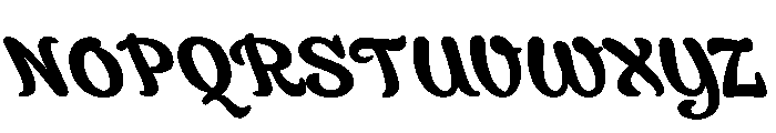 ShlukDLv2AAA Regular Font UPPERCASE