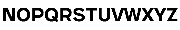ShopSansNormal Semibold Font UPPERCASE