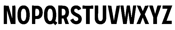 ShopSansv02Curve Concave5 Instance Font LOWERCASE