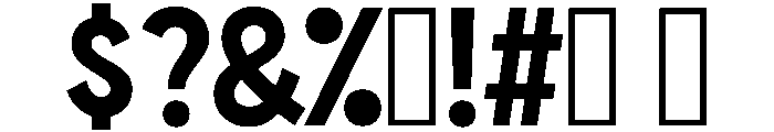 ShopSansv02Curve Concave50 Instance Font OTHER CHARS