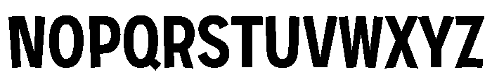 ShopSansv02Curve Convex25 Instance Font LOWERCASE
