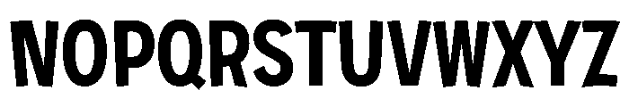 ShopSansv02Curve Convex35 Instance Font UPPERCASE