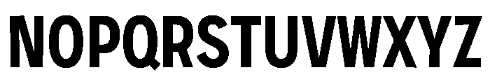 ShopSansv02Curve Convex5 Instance Font LOWERCASE