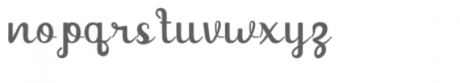 Shaquilla Font LOWERCASE