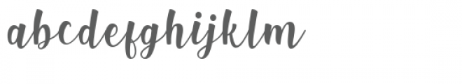 Shink Font LOWERCASE