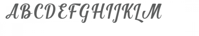 Shintia Script Font UPPERCASE