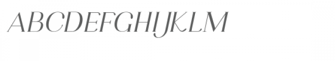 Shutter Quick Serif Italic Font UPPERCASE