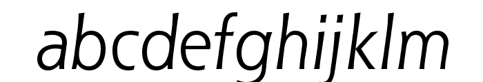 ShannonStd-Oblique Font LOWERCASE