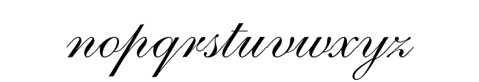 ShelleyLTStd-Script Font LOWERCASE