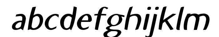 Shepherd-BoldItalic Font LOWERCASE