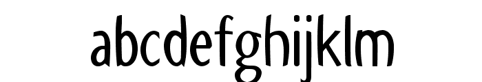 Shepherd-CondensedBold Font LOWERCASE