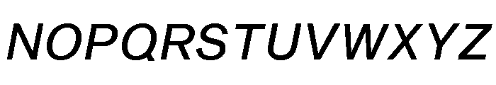 Shapiro Book Italic Font UPPERCASE