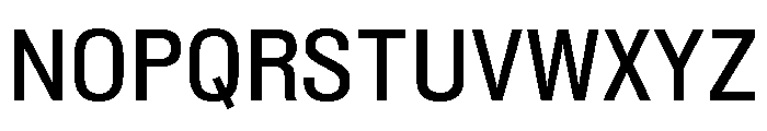 Shapiro Class 42 Welter Font UPPERCASE