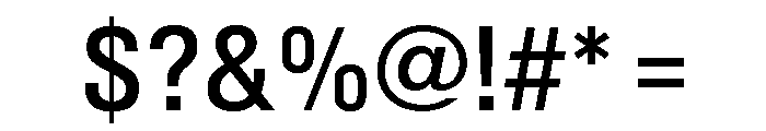 Shapiro Class 52 Middle Font OTHER CHARS