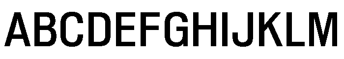Shapiro Class 52 Middle Font UPPERCASE