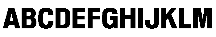 Shapiro Class 82 Super Heavy Font UPPERCASE