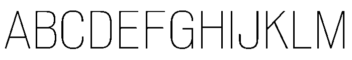Shapiro Class Font UPPERCASE